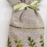 Vrećica lavande zeleni vez I.