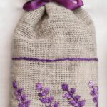 Vrećica lavande ljubičasti vez