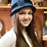 Ženski heklani šešir