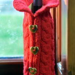 Odelo za flašu crveno